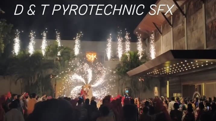 Ground-based firework effects